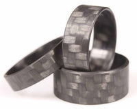 Carbon Fiber Ultralight Rings In A Group