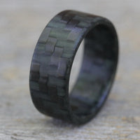Carbon Fiber Glow Ring Overhead View