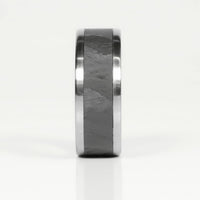 Titanium and Carbon Fiber Ring Front View