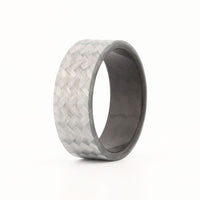 fiberglass ring with carbon fiber sleeve