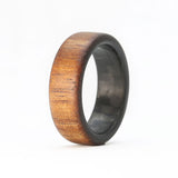 Koa Wood Wedding Ring