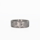 Damascus Steel men's wedding ring