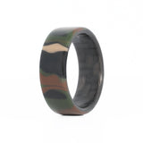 camo ring with carbon fiber sleeve