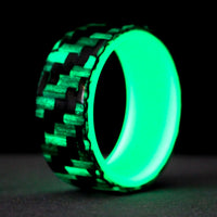 Ultra Glow Ring Glowing Close Up